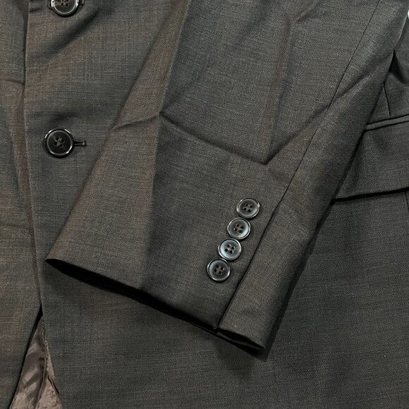 Calvin Klein Brown Sport Suit Jacket Blazer 42 R Wool - Picture 7 of 7